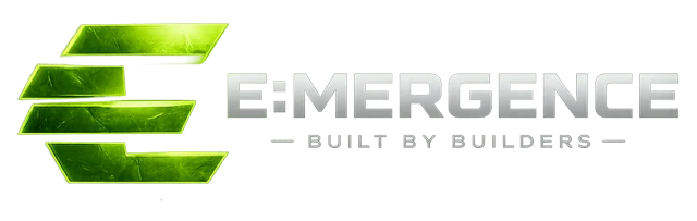 Emergence built by builders logo