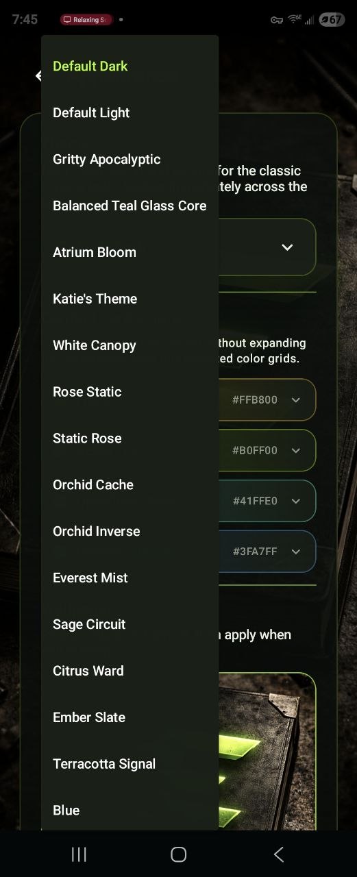 E:Voice default unit selection