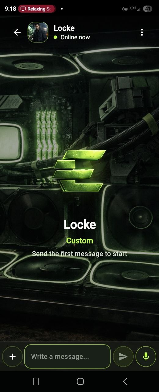 E:Voice PCbuild chat conversation